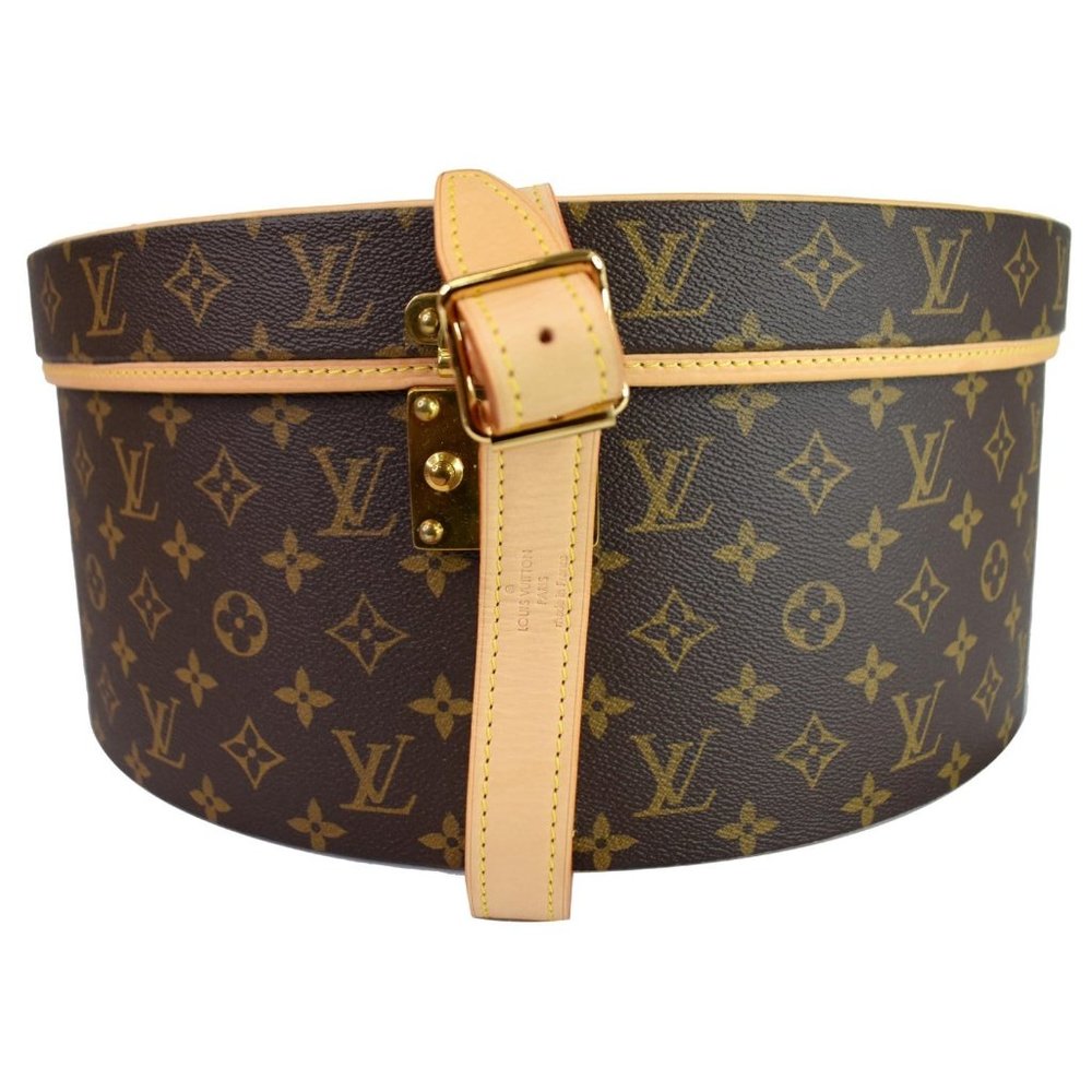 LOUIS VUITTON Hat Box 40 Monogram Canvas TravelBag - Picture 3 of 12